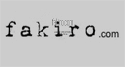 Desktop Screenshot of fakiro.com